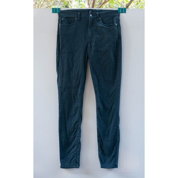 GAP Denim True Skinny Jeans Gray Blue Pants Size 6 - Picture 1 of 4
